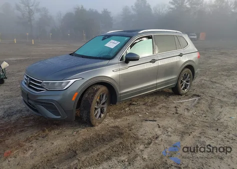 2022 Volkswagen Tiguan 2.0T Se from USA, damaged, VIN 3VV2B7AX3NM030560